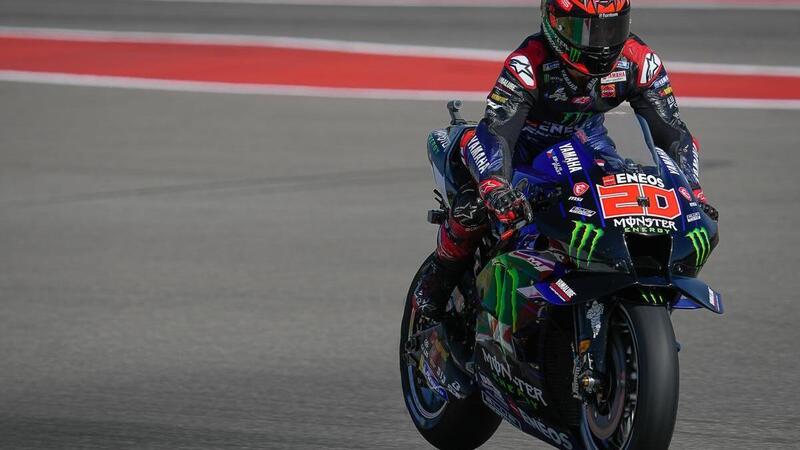 MotoGP 2022. GP delle Americhe ad Austin, Fabio Quartararo: &quot;Sono frustrato al 100%&rdquo;