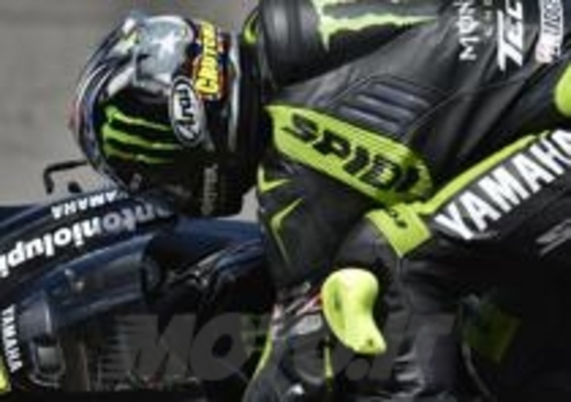 Crutchlow dopo la caduta
