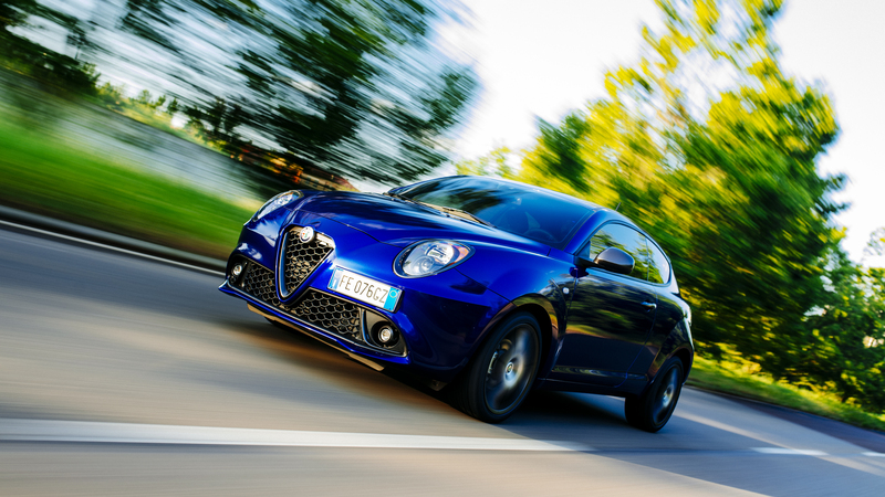 Alfa Romeo Mito elettrica in vista