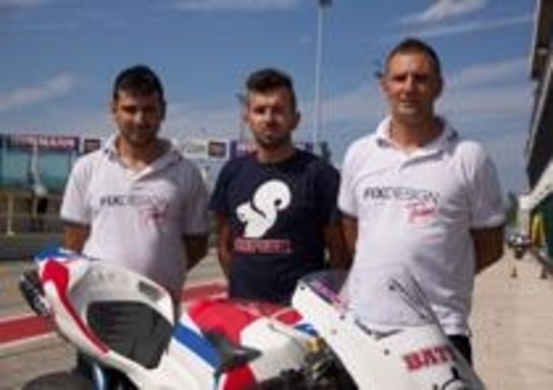 Luca, Daniele e Fabio: al mondiale con il team Effenbert, al CIV con Pedersoli
