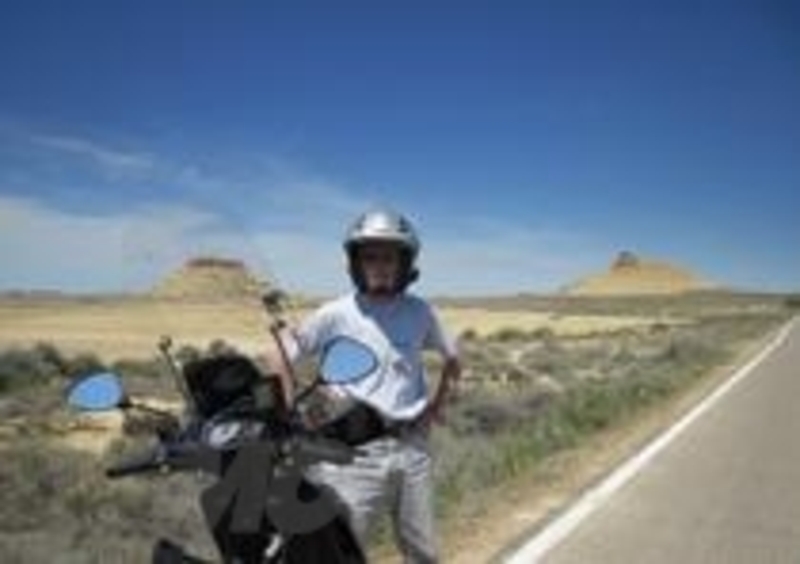 Il margine del deserto di Bardenas Reales