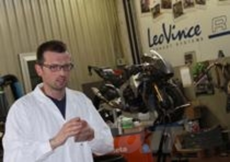 L&amp;rsquo;ingegnere Andrea Lanza responsabile del dipartimento R&amp;amp;D di LeoVince
