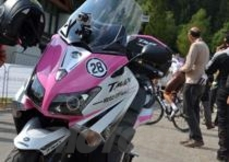 T-Max Yamaha griffato Giro d&#039;Italia
