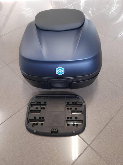 Bauletto Piaggio 37 litri blu opaco