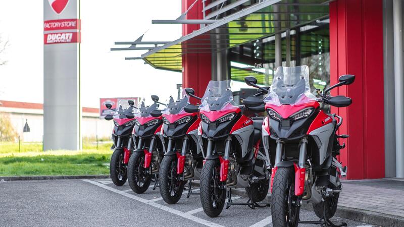 Ducati chiude il primo trimestre a +5%. Multistrada V4 &egrave; la preferita