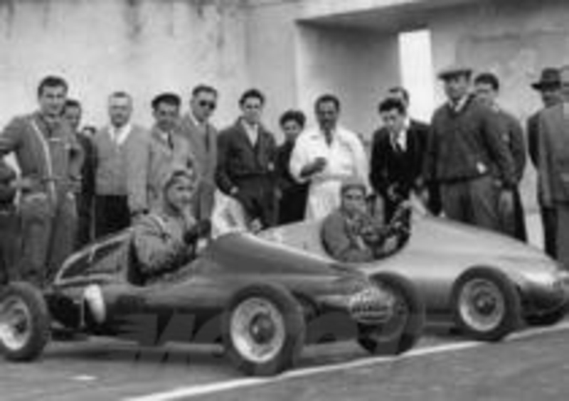 Due delle microcar Lambretta della Comerio a Monza
