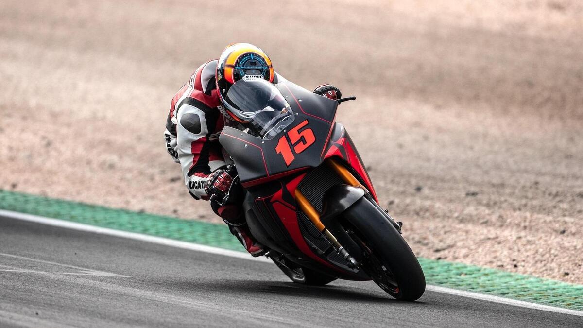 MotoGP: la Ducati MotoE gira a Vallelunga [VIDEO] - MotoGP - Moto.it