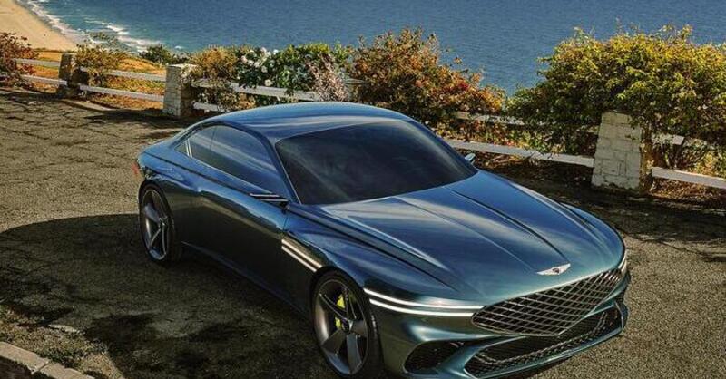 Un&#039;auto elettrica di buon stile, coup&eacute;, coreana, in fascia premium? Genesis X Speedium [da New York]