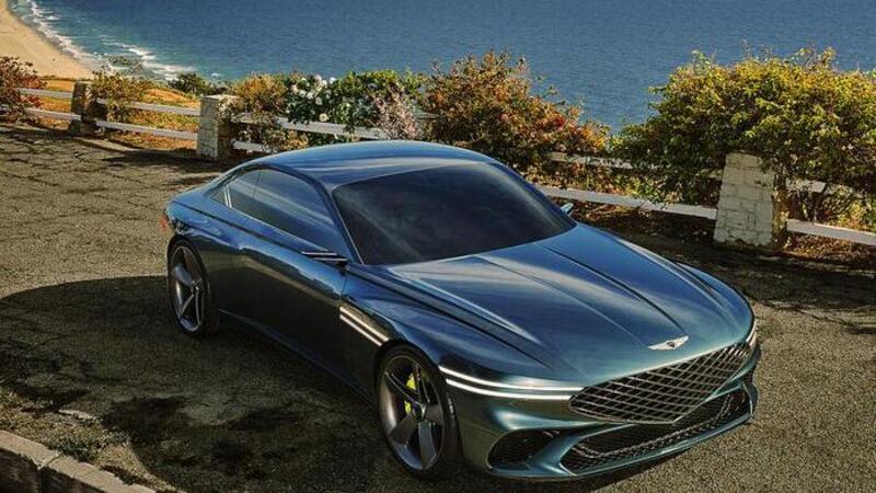 Un&#039;auto elettrica di buon stile, coup&eacute;, coreana, in fascia premium? Genesis X Speedium [da New York]