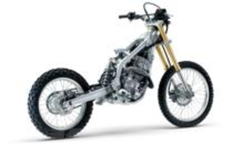 Telaio e motore dell&#039;Honda CRF250L
