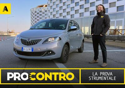 Lancia Ypsilon Hybrid, PRO e CONTRO | La pagella e tutti i numeri della prova strumentale [Video]