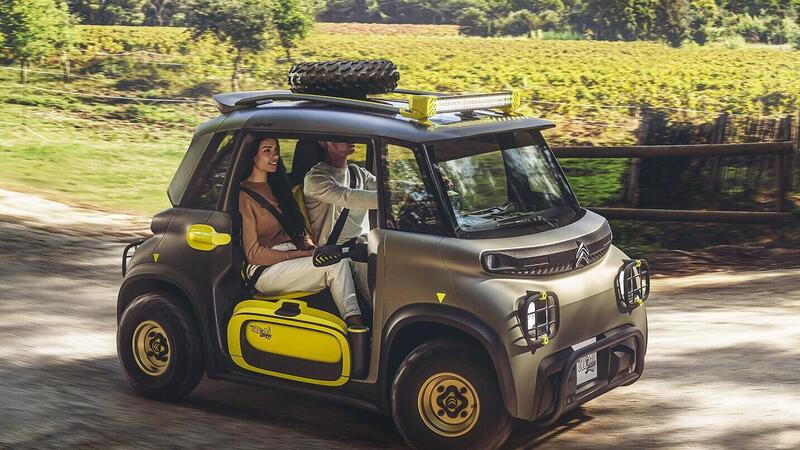 CITRO&Euml;N AMI BUGGY Concept | Quadriciclo leggero per il tempo libero [VIDEO]