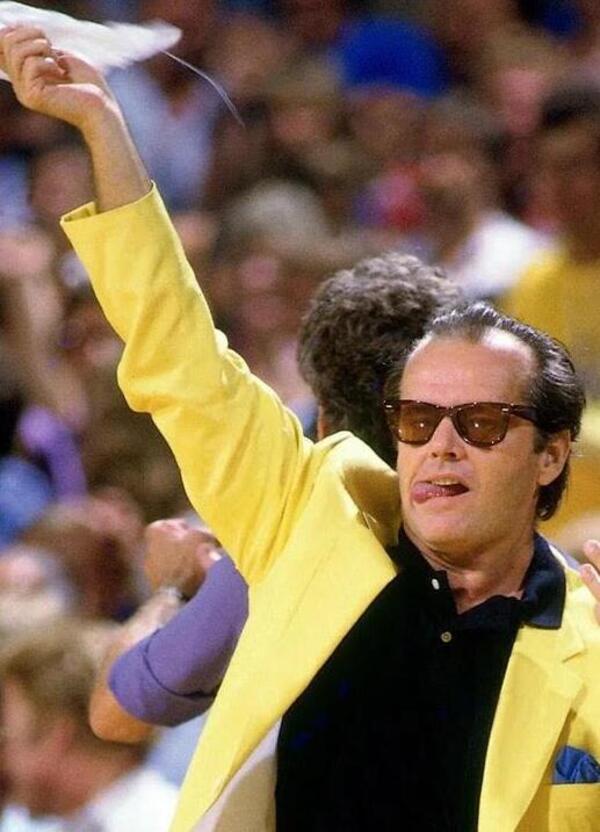 Per capire Jack Nicholson bisogna capire la sua passione per i Lakers (e noi ve la raccontiamo)