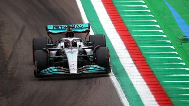 F1, GP Emilia Romagna 2022, FP2: Russell al top