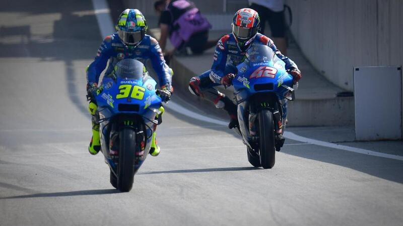 MotoGP 2022. GP del Portogallo, Alex Rins: &ldquo;Giusto rischiare in partenza&rdquo; Joan Mir: &ldquo;Miller non l&rsquo;ha fatto apposta, pu&ograve; capitare&rdquo;