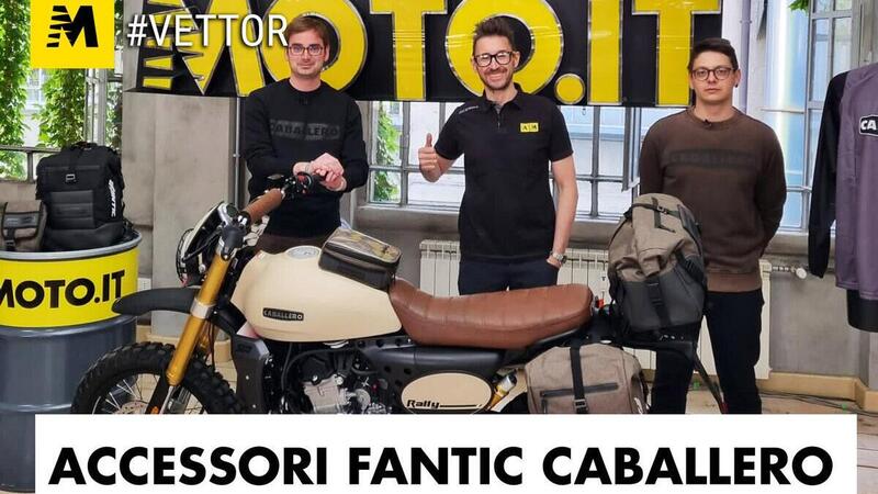 Fantic Caballero. Ecco i nuovi accessori Adventure!