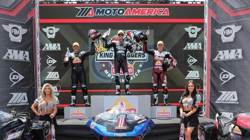 MotoAmerica King of The Baggers: a Road Atlanta vince Kyle Wyman, McWilliams quarto