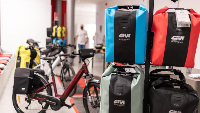 Givi, la tecnologia moto arriva sulle bici