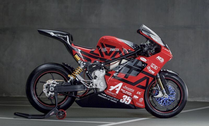 Delta-XE la superbike elettrica, da 300 km/h, degli studenti olandesi