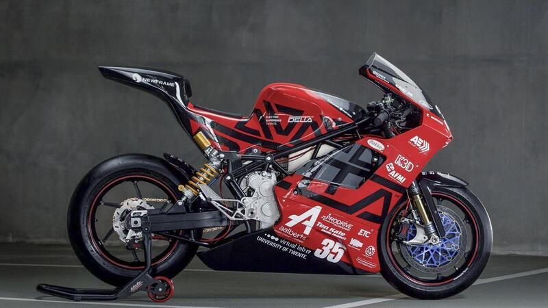 Delta-XE la superbike elettrica, da 300 km/h, degli studenti olandesi