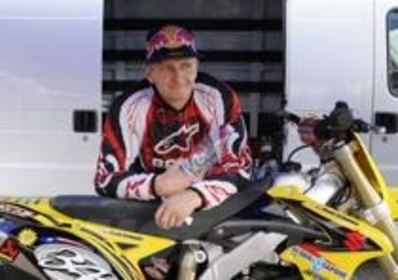 Kevin Schwantz &amp;egrave; stato acclamato dal pubblico
