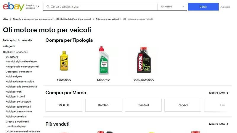 Guida all&#039;acquisto: &ldquo;Olio e filtro, grazie&rdquo;. Sostituire l&#039;olio motore grazie a eBay