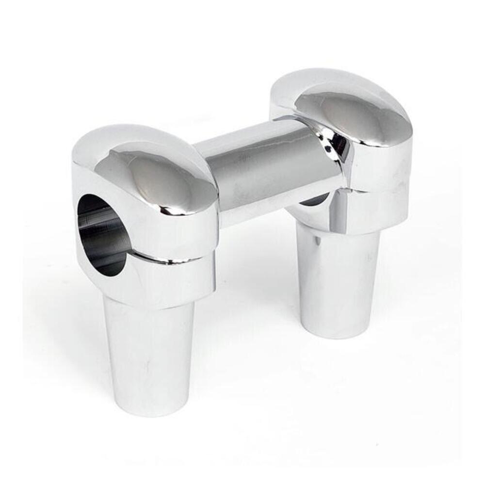 Riser Widow alti 3’’, cromati, Per manubri da 1-1/ 