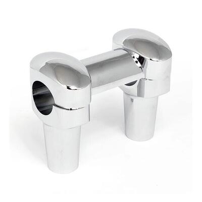 Riser Widow alti 3&rsquo;&rsquo;, cromati, Per manubri da 1-1/ 