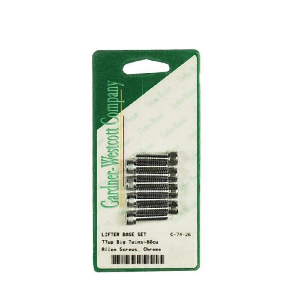 Kit viti blocchetti punterie cromate per FX Shovel 