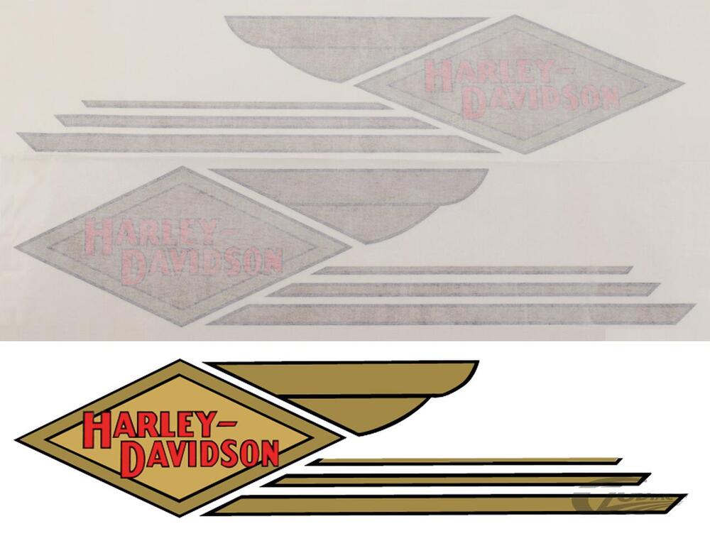 Decalcomanie serbatoio adesive scritta e logo stil Zodiac