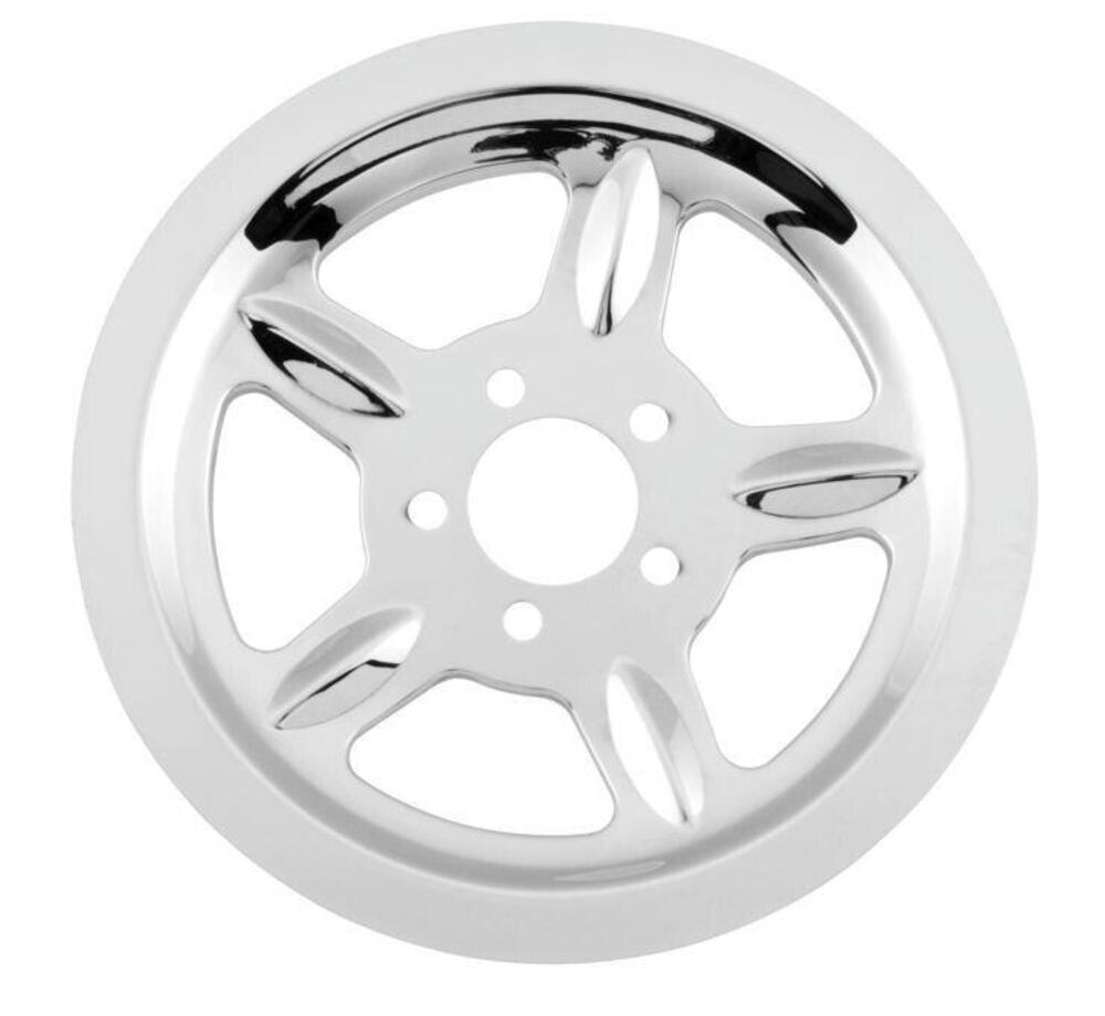 Copertura puleggia 68 denti cromata per Sportster 