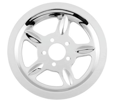 Copertura puleggia 68 denti cromata per Sportster 