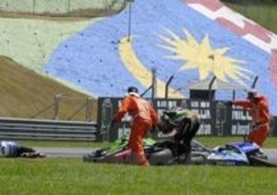 SBK. GP di Sepang, è successo anche questo