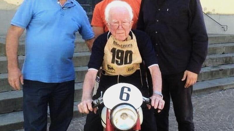 Florio, a 100 anni ancora in moto e in Vespa! [GALLERY]