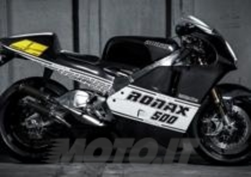 Evidentemente ripresa dall&#039;ultima Honda NSR500 l&#039;estetica della Ronax 500
