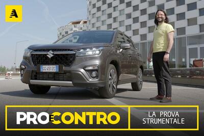 Nuova Suzuki S-Cross 2022, PRO e CONTRO | La pagella e tutti i numeri della prova strumentale [Video]