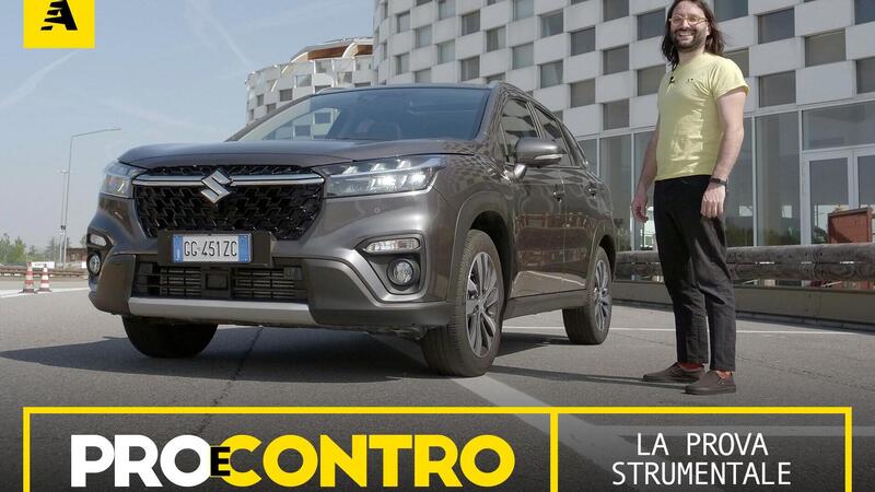 Nuova Suzuki S-Cross 2022, PRO e CONTRO | La pagella e tutti i numeri della prova strumentale [Video]