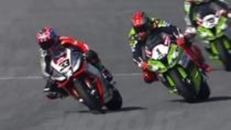 WSBK Sepang Gara 2 highlights 