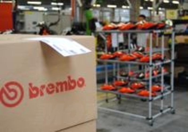 I freni Brembo sono impiegati su gran parte delle moto austriache
