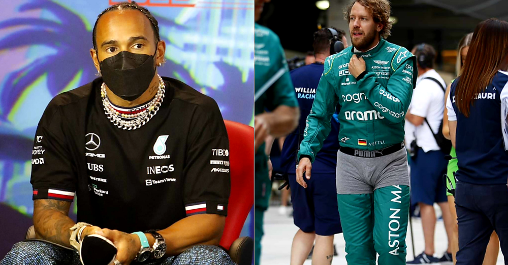 La rivolta di Miami: Vettel in mutande nel paddock e Hamilton ricoperto di gioielli. Ma che sta succedendo?