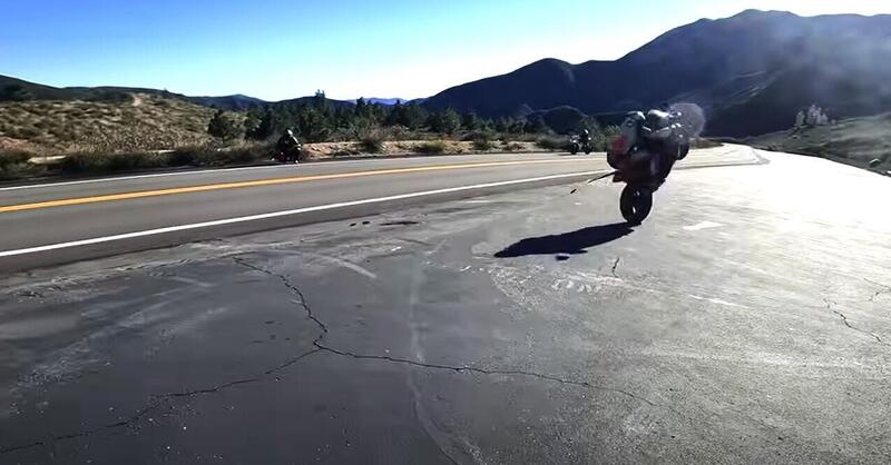 Quando il bunny hop con la Suzuki GSXR1000 finisce malissimo [VIDEO VIRALE]