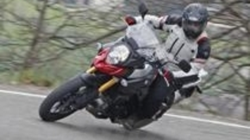 Al raduno dello Stelvio con la nuova Suzuki V-Strom 1000