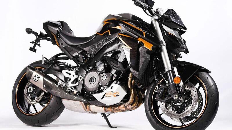 Suzuki GSX-S 950R Design. Roadster in serie limitata