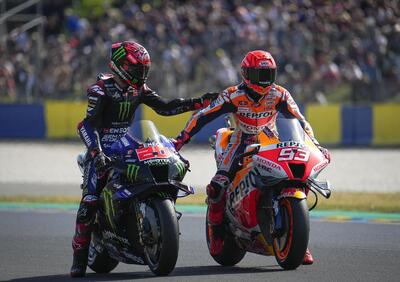 MotoGP 2022. GP di Francia a Le Mans, Johann Zarco davanti a tutti nelle FP3, poi Pecco Bagnaia e Fabio Quartararo