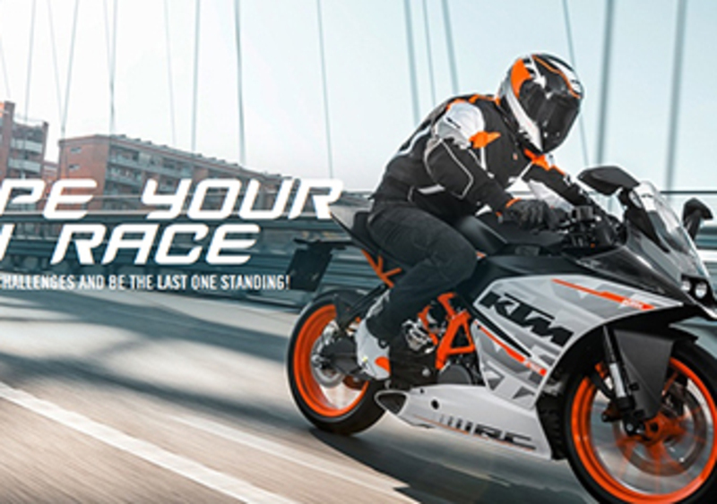 Vinci una KTM, partecipa a &quot;Escape your daily Race&quot;