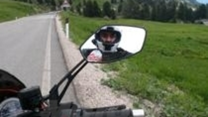 "20.000 pieghe" su una Triumph. Il diario