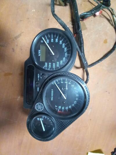 Contachilometri strumentazioni con 70622 km Yamaha