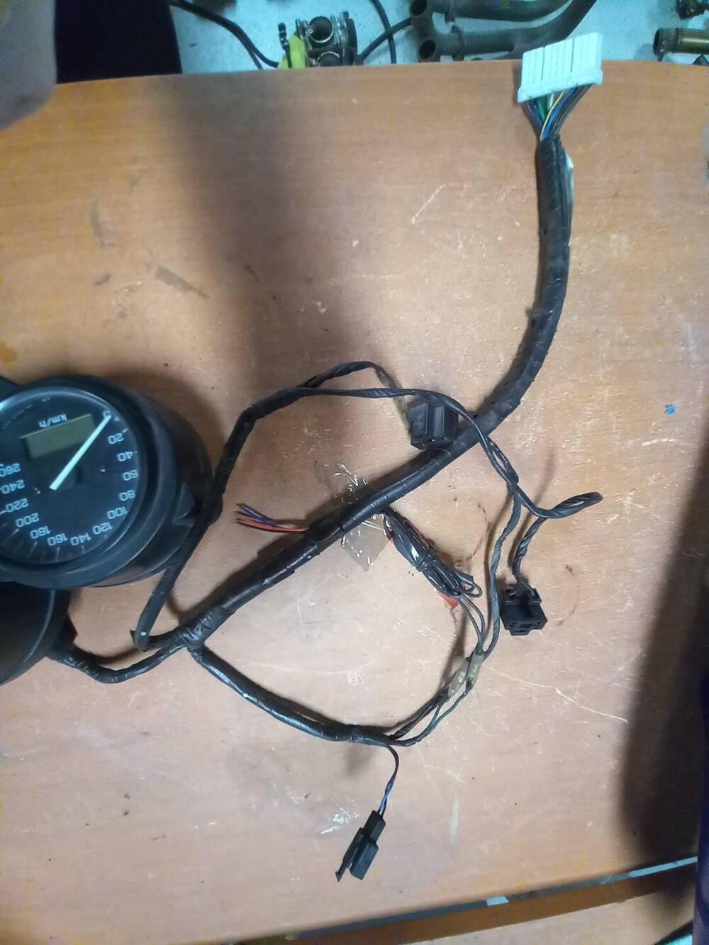 Contachilometri strumentazioni con 70622 km Yamaha (2)