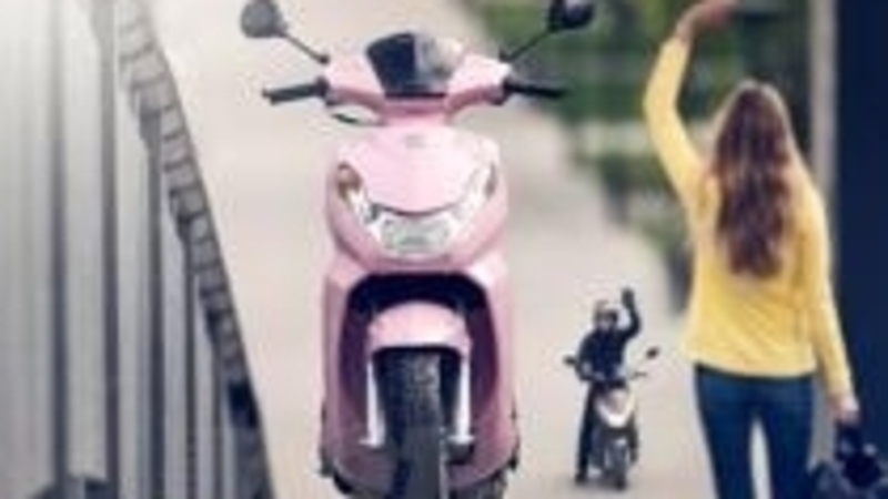 Peugeot Kisbee 50 4T, nuova colorazione Candy Pink