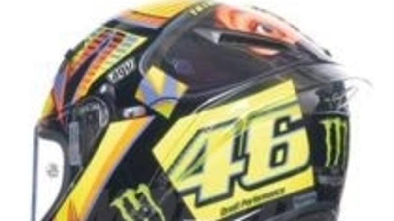 AGV: replica del casco double face di Valentino Rossi in limited edition